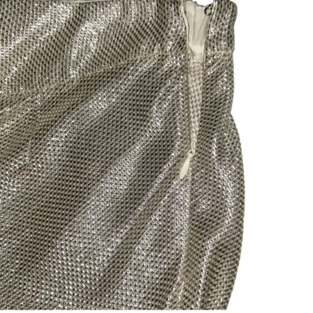 Chic Metallic Wide Leg Pants - Picture 9 of 16